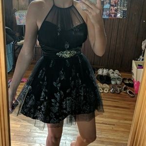 Black homecoming dress